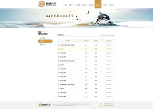 簡潔企業服務資本管理公司官網設計展示